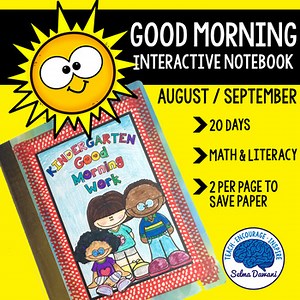 Morning Work - Interactive Notebook September (20 days)