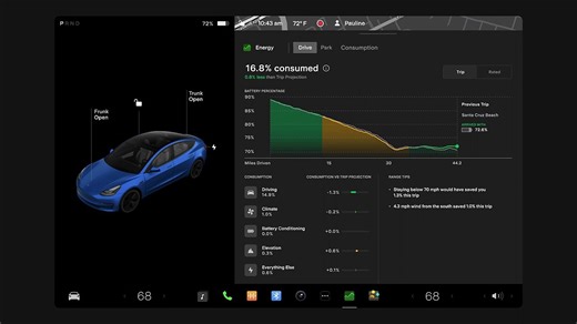 How To Use Tesla In Car Energy App?