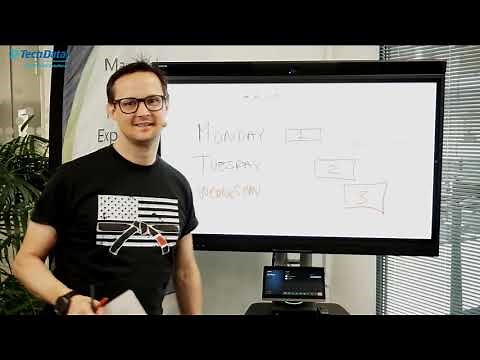 Microsoft Teams Rooms with a touch display