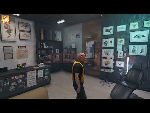 Tattoo Parlor | Interior & Exterior MLO FiveM GTA 5