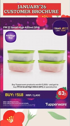 CUSTOMER JANUARY 2026 CATALOGUE|TUPPERWARE STEEL FLASK
