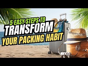 NO MORE overpacking (under-packing)! Your STRESS-FREE Guide to packing like a PRO.