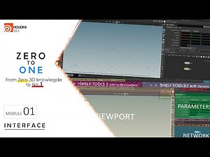 Zero to One: Houdini Interface Overview | Houdini Tutorial (M101) | Beginner-Friendly FX