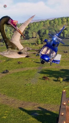 Quetzalcoatlus Threat to Humans in Jurassic World Evolution 2: Dominion Malta Expansion