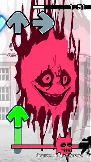 FNF Corruption vs HD Senpai (Week 6 HD) #shorts #FridayNightFunkin #FNF