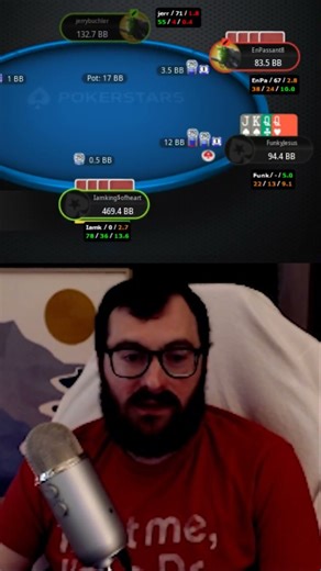 top set in a massive PLO spot #pokerstrategy #cardgames