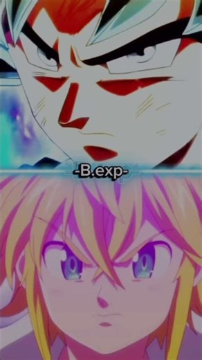 Meliodas vs Goku #7ds#dragonball#edit#anime#wisedit