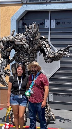 Don't Miss Megatron from Transformers when visiting Universal Studios Hollywood!