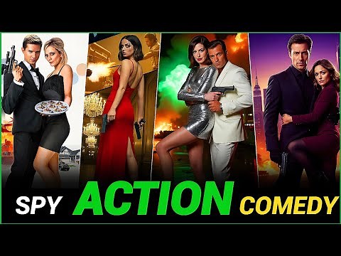 Top 7 Spy Action Comedy Movies | Full On Fun + Action You Must Watch ! Flick Foundry
