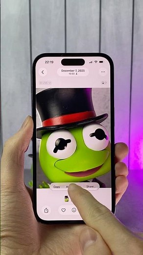 Turn Photos into Stickers on the iPhone