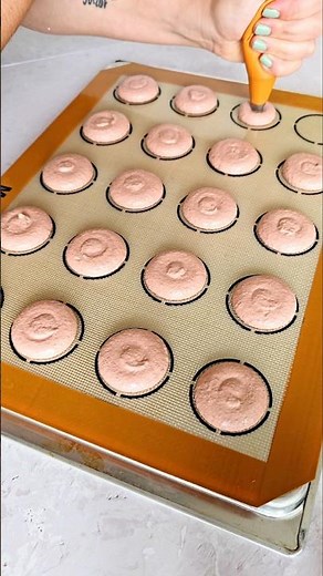 👌Como HACER los MEJORES MACARRONES con deliciosos rellenos🙌💕