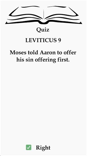 Aaron's Offering 🙏 | Seeking Forgiveness in Leviticus 🕊️