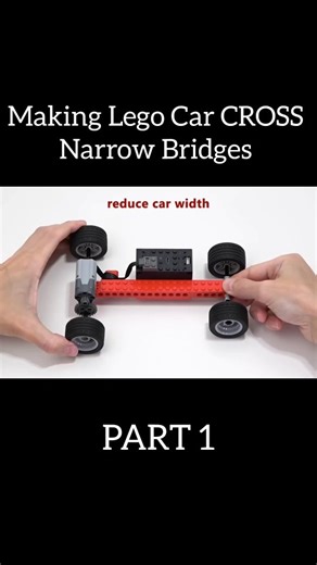 Smart Brick Studio on Instagram: "Making Lego Car CROSS Narrow Bridges! PART 1 #instagramreels #explorepage #viral #reels #instamood #explore #engineering #usa #trending #love"