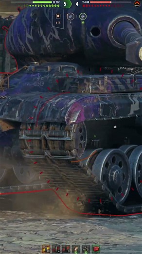 T57 Heavy Tank video | SO CLOSE, Yet So Far | 9449 DMG | Ultra HD 4K World of Tanks Replay #Shorts 2