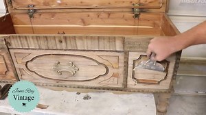 7.4K views · 215 reactions | We take a very old cedar chest and do some repairs and give it new life with milk paint. | Jami Ray Vintage | Facebook