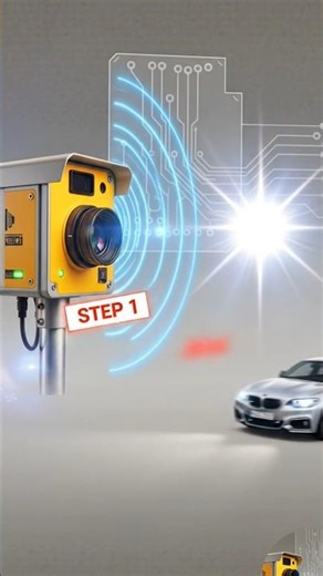 You Pass a Speed Camera Every Day — But Do You Know What's Inside ?🤯#Shorts #Electronics
