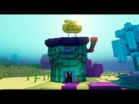 Minecraft x Spongebob Squarepants Biomes