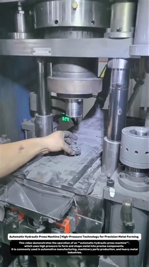 Automatic Hydraulic Press Machine | High-Pressure Technology for Precision Metal Forming.