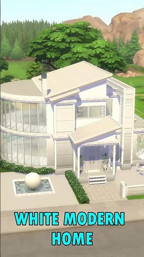 ✨Stunner Modern Home - Sims 4 [No CC] Build