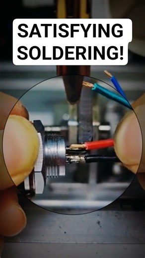 Amazing Professional Wire Soldering 🔥 #Shorts #soldering
