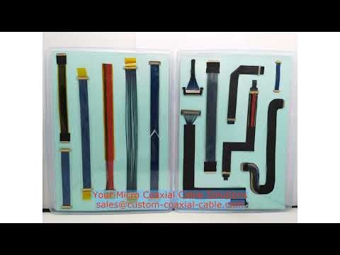 48 awg micro coax cable Netherlands supplier I-PEX 3204-0501-99 ipex mhf4 cable Hybrid Copper-Fiber