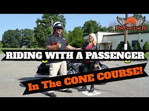 ProRider - Riding With a Passenger in the Cone Course