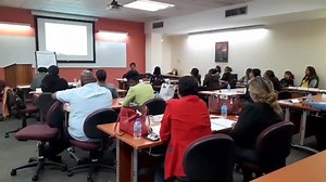 Ms. Caryl Pierre-Chase addresses the crucial Supervisory topic of Delegation on day 2 of UWI-ROYTEC's Effective Supervision programme. This Supervisory programme continues to be highly demanded by Corporate Trinidad & Tobago as participants benefit from invaluable industry expertise that is taken back to their respective organizations to positively impact their team's performance. To enrol in the next cohort, please email leslie.brusco@roytec.edu . NOW REGISTERING FOR ADVANCED SUPERVISORY MANAGE