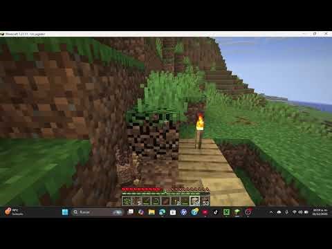 construyendo un refigio epico en Minecraft java