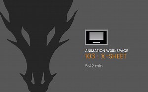 【中字】定格动画Dragonframe4 103 X表格