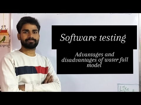 Water fall model advantages and disadvantages in hindi