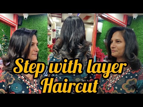 Dazzler Hair & Beauty Hub is live : Step with layer hair cut karana sikhe