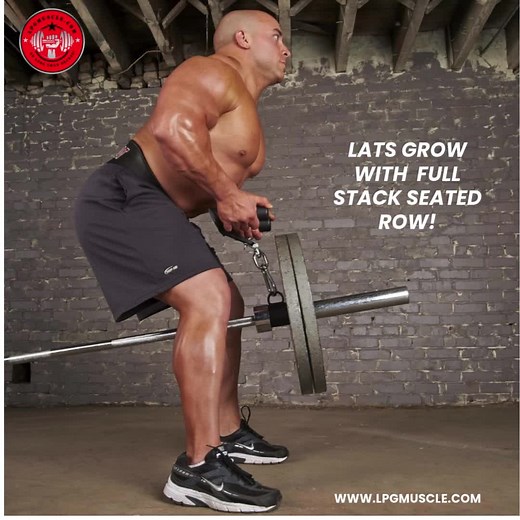 Do Hi & Low Pulley Cable Row, T Bar Row alternative, Close Grip Pull Ups & more! With a HOG LEGS Multi-Row 8" Lat pull Down Cable Attachment. Equipped with a Fat 1-3/4" round Landmine Row Handle size. That absolutely begs for more Weight Plates! Performance amped further by a Beast Release 'Live Action' Swivel Ring! Shop Now https://lpgmuscle.com/products/hog-legs-multirow-low-pulley-cable-row-t-bar-row-alternative-close-grip-pull-ups-handles | LPGmuscle.com | Facebook