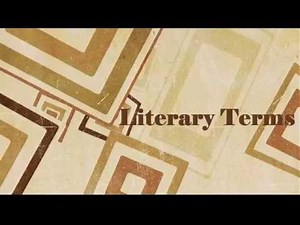 Literary Terms