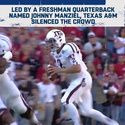 Vintage Johnny Football. In 2012, Manziel and Texas A&M made a STATEMENT against No. 1 Alabama. | CBS Sports