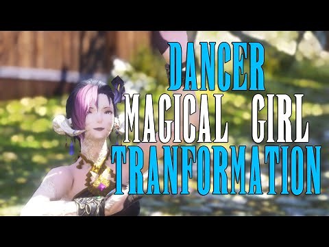 FFXIV Dancer Magical Girl Transformation and Macro Guide