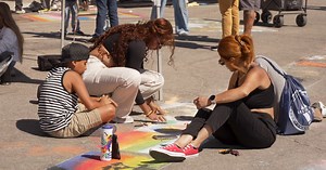 Annual 'Chalkfest' turns Old Town Orcutt into a canvas