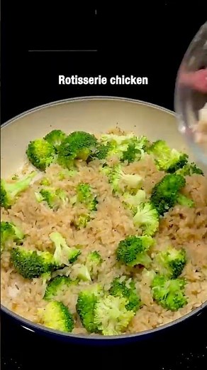 One-Pan Chicken and Rice Skillet with Broccoli and Gruyère (Small-Batch)