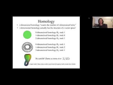 Applied topology 6: Homology