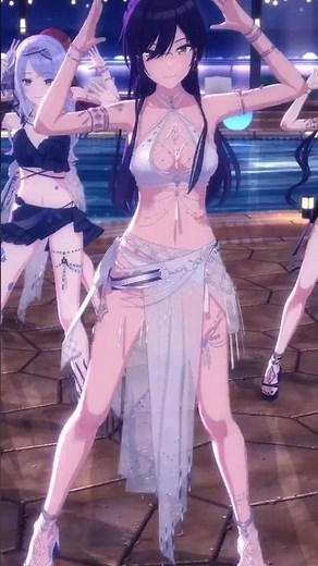 水着ビキニ メガネ #白瀬咲耶 ダンビュライトフルーエント「Summer Night Paradise」【 #シャニソン /IDOLM@​STER Shiny Colors 】#シャニマス