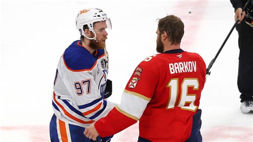Oilers, Panthers shakes hands following Stanley Cup Final