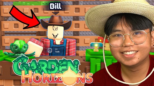 FIRST TIME PLAYING GARDEN HORIZONS - ROBLOX | Kriphie