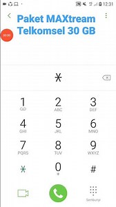 Paket MAXtream Telkomsel 30 GB 40K || Kode Dial MAXtream Telkomsel