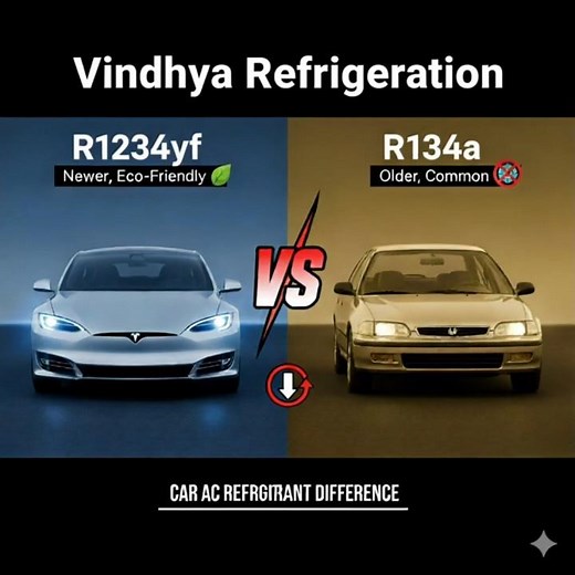 R134a vs R1234yf Gas Difference | New vs Old Car AC Refrigerant Explained