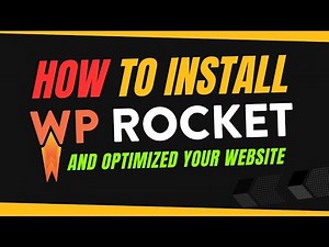 How to Install WP Rocket in WordPress – Step-by-Step Guide for Beginners