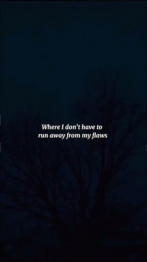 I just wonna run away. depression video