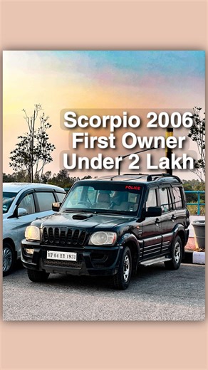 Sheeraz | Bhopal | Digital Marketing on Instagram: "🚙 FOR SALE | MAHINDRA SCORPIO VLX (2006) 🚙 Looking for a strong, spacious & budget-friendly SUV? Regal Cars, Bhopal brings you a well-maintained Mahindra Scorpio VLX in excellent condition 👌 ✨ Vehicle Details: ▪️ 2006 Model ▪️ First Owner ▪️ Less Driven ▪️ VLX Variant ▪️ All 4 Power Windows ▪️ 7+2 Seater Affordable pricing 💰 | Trusted dealer 🤝 | Genuine condition 🚘 📞 99933 20117 • 88780 12060 📍 Regal Cars, Platinum Plaza, New Market, Ma