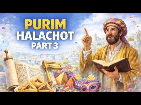 Purim Halachot pt 3 - 19 FEB 2026