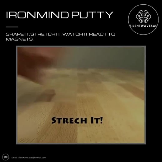 Ironmind Putty: Magnetic Putty for Stress Relief & Creativity - Etsy