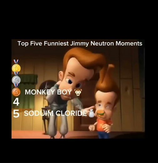 Top 5 funniest Jimmy neutron moments! #capcut #fyp #jimmyneutron #funnymoments #topfive #crossiant