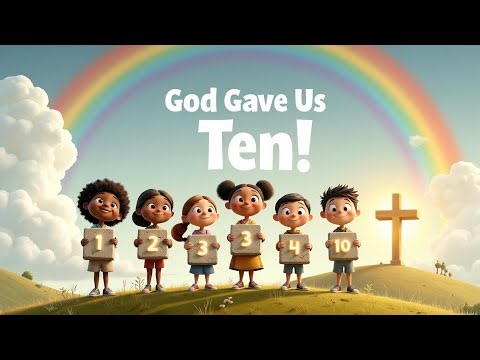 God Gave Us Ten | Ten Commandments Song for Kids | Bible Nursery Rhyme